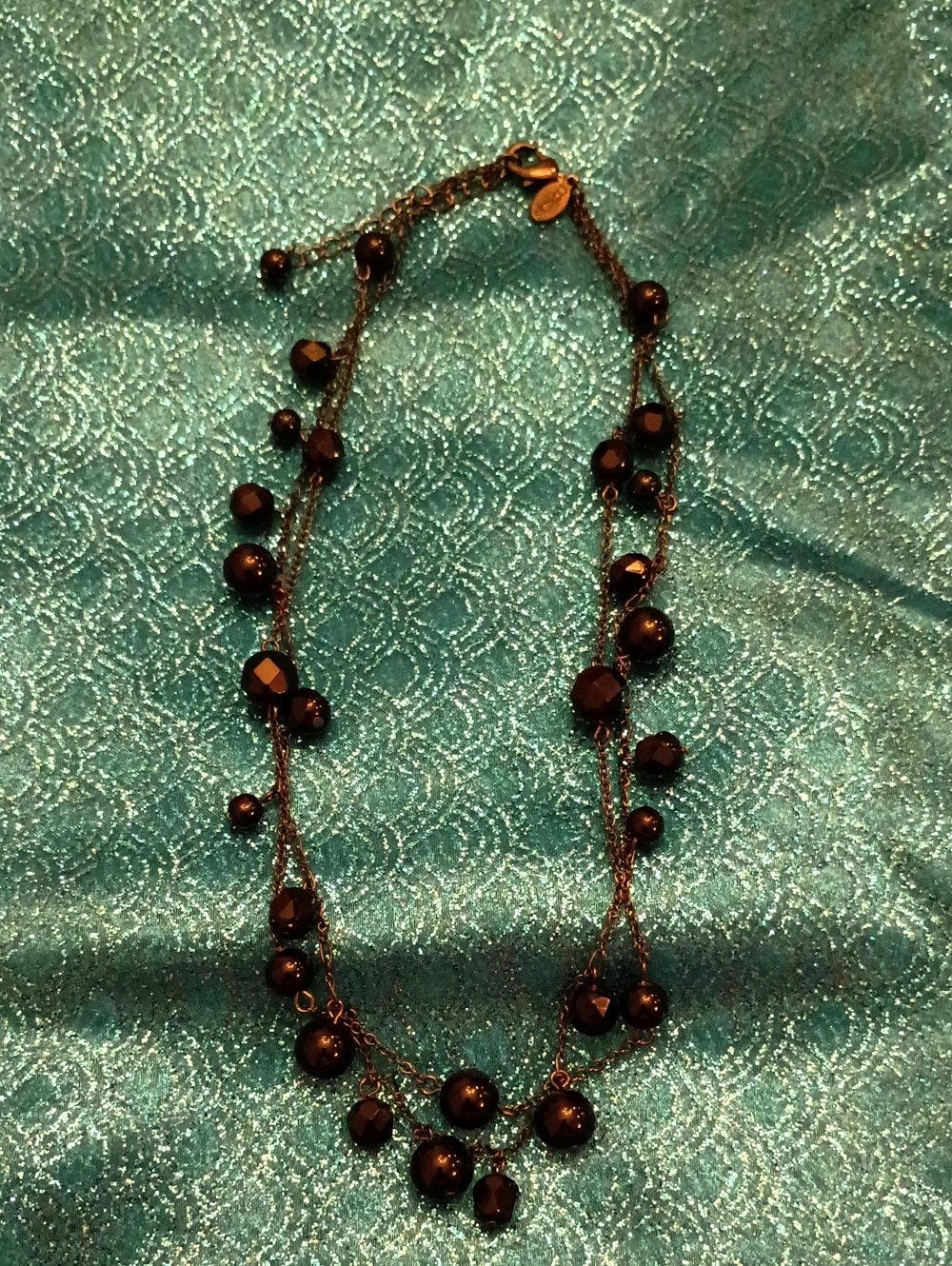 Express Elegant Black Beaded Multi-Strand Necklace - Women Jewelry